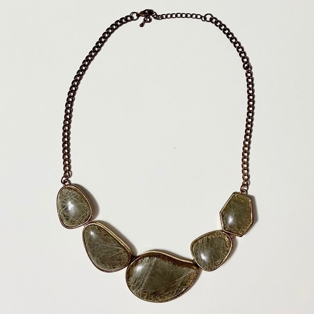 ✨2/$20 🪨 Stone Statement Necklace